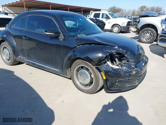 2016 Volkswagen Beetle Coupe 1.8T Wolfsburg Edition with VIN 3VWF17AT5GM638953, listed as a IAAI auction lot 41630641 with NaN miles. Bid and sale history available at carsss.com. Image 1.