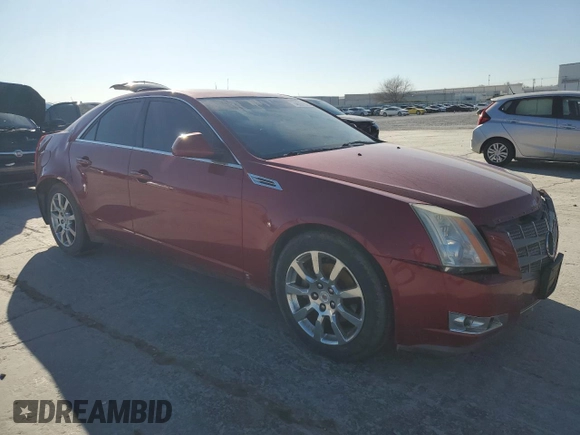 2008 Cadillac CTS RWD w/1SA with VIN 1G6DJ577980208357, listed as a Copart auction lot 48061025 with 216,455 mi miles and Salvage Title. Bid and sale history available at carsss.com. Image 4.