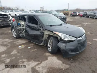 2013 Hyundai Veloster RE:MIX with VIN KMHTC6AD0DU133876, listed as a IAAI auction lot 41511224 with 173,353 mi miles and . Bid and sale history available at DreamBid. Image 1.