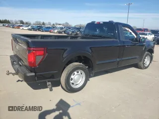 2024 Ford F-150 XL z VIN 1FTMF1KPXRKF31871, wystawiony jako Copart lot #87257844 z przebiegiem 38 mil mil oraz Szkoda całkowita • Salvage title. Historia ofert i sprzedaży dostępna na DreamBid. Obrazek 3.