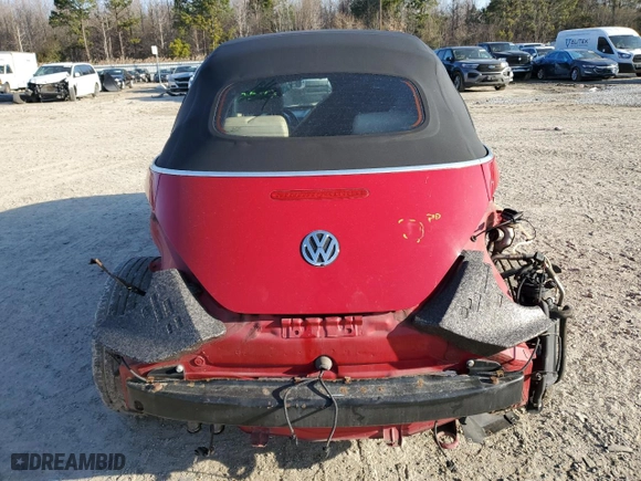 2008 Volkswagen New Beetle Convertible SE with VIN 3VWRG31Y08M416483, listed as a Copart auction lot 48380825 with 143,013 mi miles and Salvage Title. Bid and sale history available at carsss.com. Image 6.