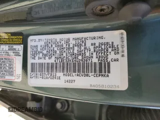 2004 Toyota Camry LE with VIN 4T1BE32K54U292071, listed as a Copart auction lot 85594064 with 155,647 mi miles and Salvage Title. Bid and sale history available at carsss.com. Image 12.