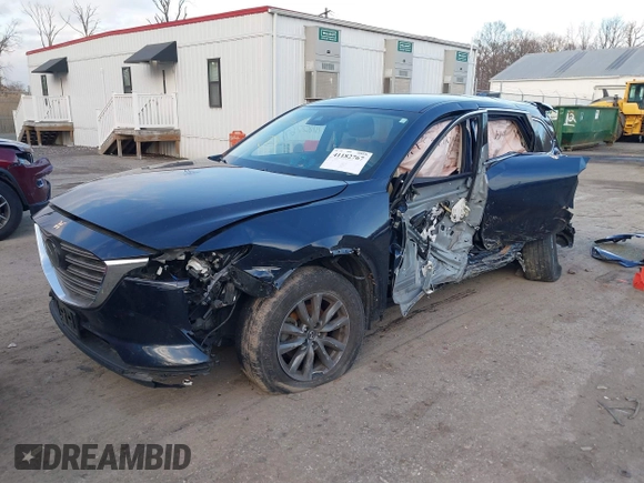 2020 Mazda CX-9 Touring with VIN JM3TCBCY3L0424124, listed as a IAAI auction lot 41182767 with 37,324 mi miles. Bid and sale history available at carsss.com. Image 2.