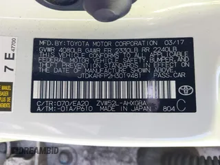 2017 Toyota Prius Plus with VIN JTDKARFP2H3019481, listed as a IAAI auction lot 42218637 with 77,795 mi miles and . Bid and sale history available at DreamBid. Image 9.