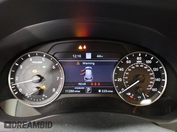 2021 Infiniti QX50 SENSORY with VIN 3PCAJ5CB4MF100086, listed as a Copart auction lot 37110813 with 11,250 mi miles. Bid and sale history available at carsss.com. Image 9.