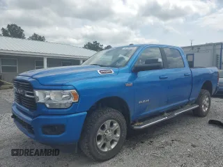 2020 Ram 2500 Big Horn with VIN 3C6UR5DJ2LG268580, listed as a Copart auction lot 54708165 with 61,229 mi miles and Salvage title. Bid and sale history available at DreamBid. Image 1.