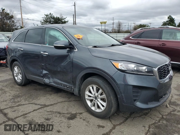 2020 Kia Sorento LX with VIN 5XYPG4A34LG646456, listed as a Copart auction lot 50023665 with 93,494 mi miles and Salvage Title. Bid and sale history available at carsss.com. Image 4.