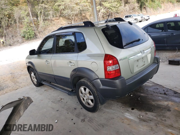 2006 Hyundai Tucson GLS with VIN KM8JN12D56U460604, listed as a Copart auction lot 78459004 with 140,947 mi miles and Salvage Title. Bid and sale history available at carsss.com. Image 2.