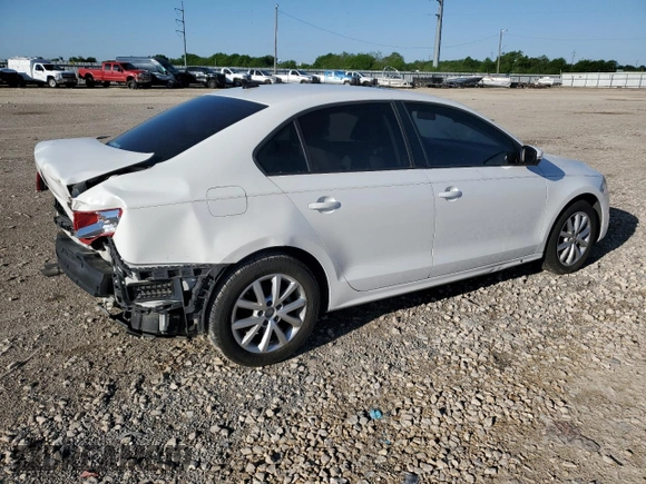 2012 Volkswagen Jetta Sedan SE w/Convenience & Sunroof with VIN 3VWDX7AJ5CM415567, listed as a Copart auction lot 52119565 with 117,237 mi miles and Salvage Title. Bid and sale history available at carsss.com. Image 3.