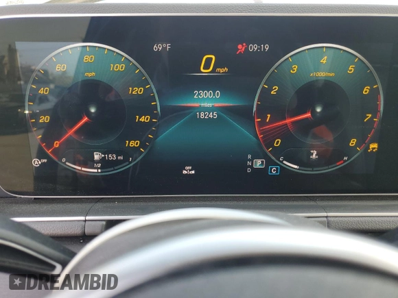 2020 Mercedes-Benz GLE 350 with VIN 4JGFB4KB5LA086393, listed as a Copart auction lot 63348065 with 18,245 mi miles and Salvage title. Bid and sale history available at DreamBid. Image 9.