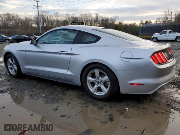 2017 Ford Mustang V6 with VIN 1FA6P8AM7H5246361, listed as a Copart auction lot 84536104 with 73,266 mi miles and Salvage Title. Bid and sale history available at carsss.com. Image 2.