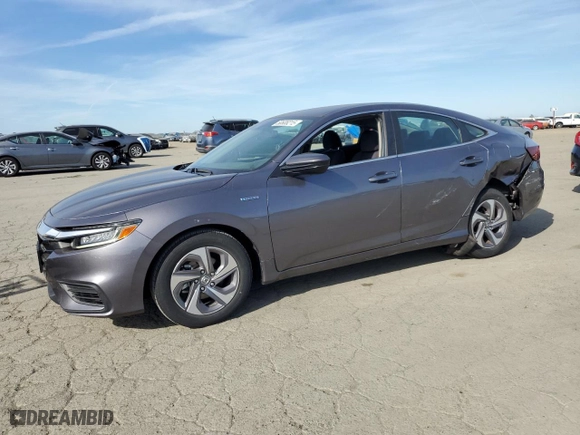 2020 Honda Insight EX with VIN 19XZE4F50LE004306, listed as a Copart auction lot 50608215 with 15,877 mi miles and Clean Title. Bid and sale history available at carsss.com. Image 1.