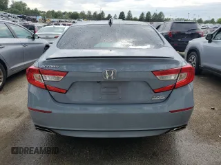 2022 Honda Accord Sedan Sport SE with VIN 1HGCV1F41NA011168, listed as a Copart auction lot 66585994 with 62,567 mi miles and Salvage Title. Bid and sale history available at carsss.com. Image 6.