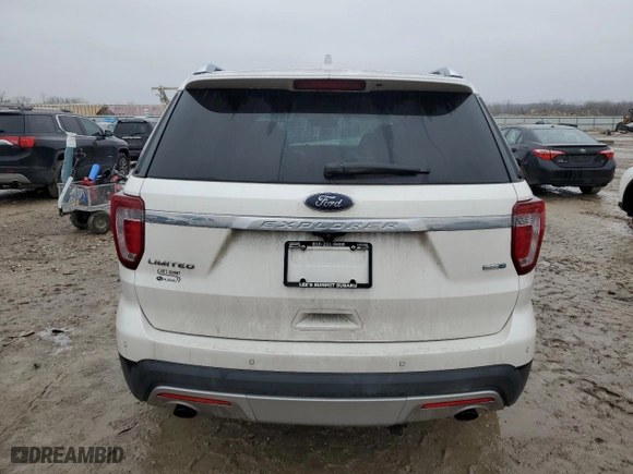 2016 Ford Explorer Limited with VIN 1FM5K8FH1GGC00359, listed as a Copart auction lot 43695975 with 133,623 mi miles and Salvage Title. Bid and sale history available at carsss.com. Image 6.