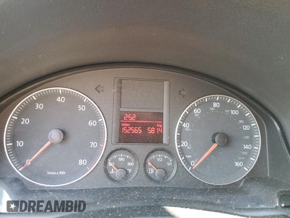 2008 Volkswagen Rabbit S z VIN WVWBA71K08W002211, wystawiony jako Copart lot #48161605 z przebiegiem 152 565 mil mil oraz Szkoda całkowita • Salvage title. Historia ofert i sprzedaży dostępna na DreamBid. Obrazek 9.