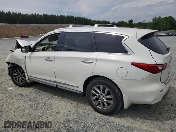 2014 Infiniti QX60 with VIN 5N1AL0MM8EC550069, listed as a Copart auction lot 54304285 with 175,410 mi miles and Salvage Title. Bid and sale history available at DreamBid. Image 2.