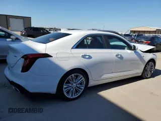 2023 Cadillac CT4 Premium Luxury z VIN 1G6DB5RK9P0134693, wystawiony jako Copart lot #49514325 z przebiegiem 42 826 mil mil oraz Czysty tytuł • Clean title. Historia ofert i sprzedaży dostępna na DreamBid. Obrazek 3.
