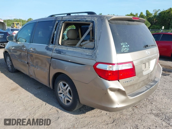 2006 Honda Odyssey EX-L с VIN 5FNRL38656B411090, выставлен на аукционе IAAI как лот 42336092 с пробегом 214 963 миль миль и . История ставок и продаж доступна на DreamBid. Изображение 3.