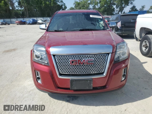 2015 GMC Terrain Denali with VIN 2GKFLUE39F6225176, listed as a Copart auction lot 52652855 with 87,646 mi miles and Salvage Title. Bid and sale history available at DreamBid. Image 5.