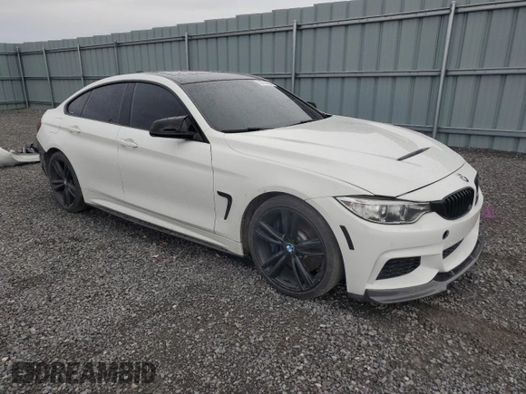 2017 BMW 4 Series 440i xDrive z VIN WBA4E5C57HG188927, wystawiony jako Copart lot #78727894 z przebiegiem 93 881 mil mil oraz Szkoda całkowita • Salvage title. Historia ofert i sprzedaży dostępna na DreamBid. Obrazek 4.