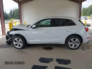 2021 Audi Q5 Premium Plus z VIN WA1BAAFY5M2004171, wystawiony jako IAAI lot #42140899 z przebiegiem 62 544 mil mil oraz . Historia ofert i sprzedaży dostępna na DreamBid. Obrazek 15.