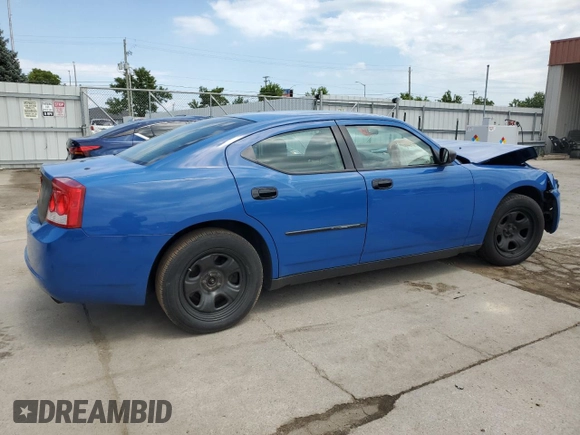 2010 Dodge Charger Police with VIN 2B3CA4CT0AH256323, listed as a Copart auction lot 63498564 with 196,902 mi miles and Salvage Title. Bid and sale history available at DreamBid. Image 3.