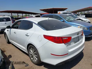 2015 Kia Optima EX with VIN 5XXGN4A7XFG475391, listed as a IAAI auction lot 42468698 with 144,914 mi miles and . Bid and sale history available at DreamBid. Image 3.