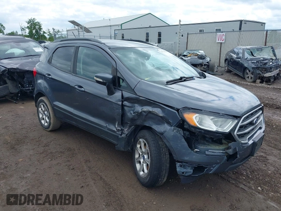 2019 Ford EcoSport SE with VIN MAJ3S2GE2KC288289, listed as a IAAI auction lot 42329260 with 116,370 mi miles and . Bid and sale history available at DreamBid. Image 1.
