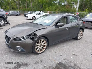 2015 Mazda 3 S Grand Touring with VIN JM1BM1M35F1264244, listed as a IAAI auction lot 41674683 with 119,684 mi miles and . Bid and sale history available at DreamBid. Image 17.