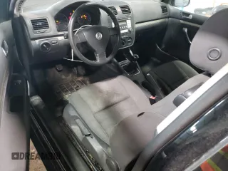 2009 Volkswagen Rabbit S with VIN WVWAA71K69W001495, listed as a Copart auction lot 86813914 with 147,398 mi miles and Salvage Title. Bid and sale history available at carsss.com. Image 8.