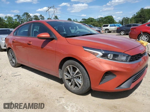 2022 Kia Forte LXS with VIN 3KPF24AD0NE460142, listed as a Copart auction lot 48759123 with 28,500 mi miles and Salvage Title. Bid and sale history available at DreamBid. Image 4.