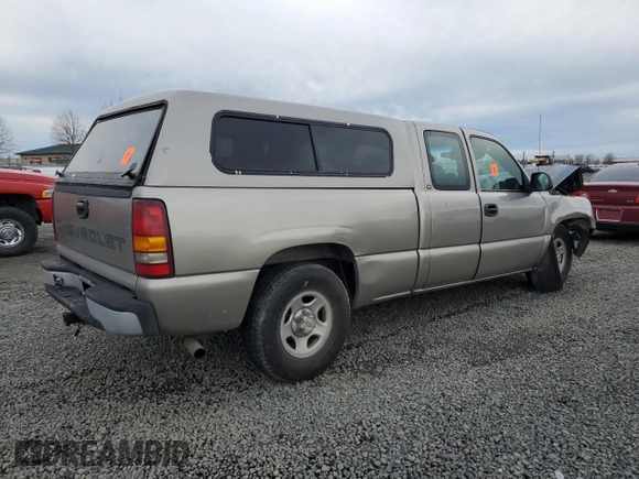 2000 Chevrolet Silverado 1500 LS with VIN 2GCEC19V6Y1189500, listed as a Copart auction lot 85591734 with 236,104 mi miles and Salvage Title. Bid and sale history available at carsss.com. Image 3.