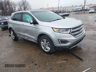 2018 Ford Edge SEL with VIN 2FMPK4J83JBB47090, listed as a IAAI auction lot 41531957 with 107,728 mi miles. Bid and sale history available at carsss.com. Image 1.