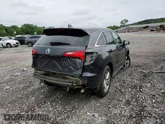 2014 Acura RDX with VIN 5J8TB3H33EL017079, listed as a Copart auction lot 64686204 with Not Provided miles and Salvage Title. Bid and sale history available at DreamBid. Image 12.