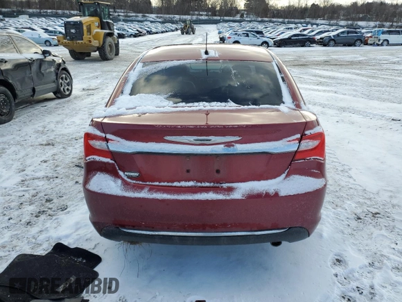 2012 Chrysler 200 Limited with VIN 1C3CCBCG2CN109225, listed as a Copart auction lot 45875245 with Not Provided miles and Salvage Title. Bid and sale history available at DreamBid. Image 6.