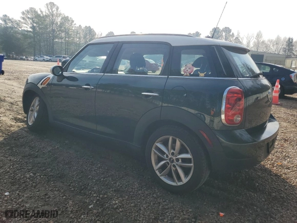 2013 MINI Cooper Countryman with VIN WMWZB3C59DWM07017, listed as a Copart auction lot 85222554 with 100,905 mi miles and Salvage Title. Bid and sale history available at carsss.com. Image 2.