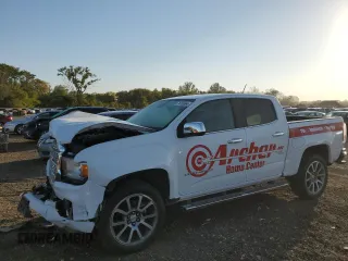 2022 GMC Canyon 4WD Denali with VIN 1GTG6EEN0N1315879, listed as a Copart auction lot 74703684 with 41,897 mi miles and Salvage Title. Bid and sale history available at carsss.com. Image 1.