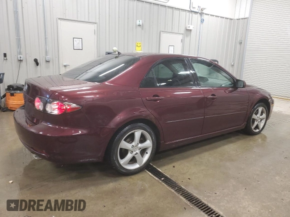 2008 Mazda 6 i Sport VE with VIN 1YVHP80CX85M46446, listed as a Copart auction lot 44257215 with 133,213 mi miles and Clean Title. Bid and sale history available at carsss.com. Image 3.