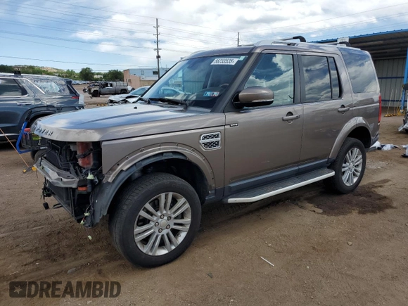 2015 Land Rover LR4 Lux with VIN SALAK2V64FA743067, listed as a Copart auction lot 56233535 with 98,959 mi miles and Salvage title. Bid and sale history available at DreamBid. Image 1.
