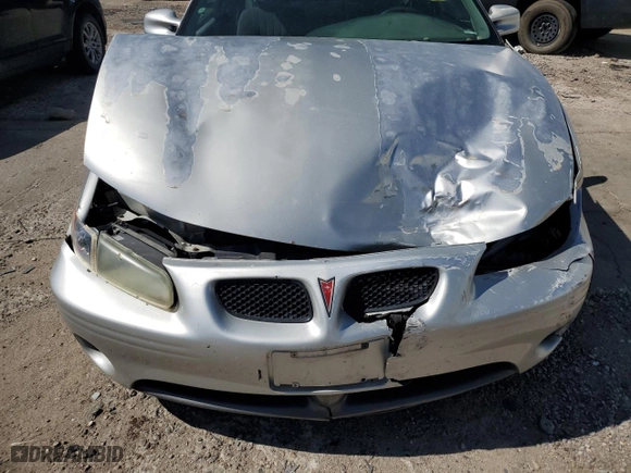 2002 Pontiac Grand Prix GT with VIN 1G2WP12K92F102007, listed as a Copart auction lot 63231374 with 151,664 mi miles and Salvage Title. Bid and sale history available at carsss.com. Image 11.