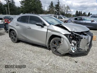 2021 Lexus UX with VIN JTHP9JBH6M2046244, listed as a Copart auction lot 51622495 with 69,021 mi miles and Salvage Title. Bid and sale history available at carsss.com. Image 4.