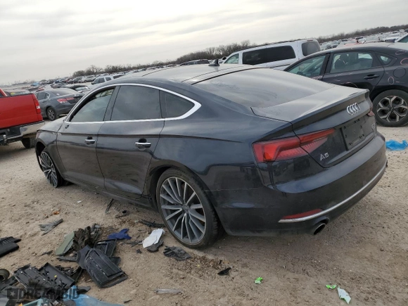 2018 Audi A5 Sportback Premium Plus with VIN WAUBNCF54JA022767, listed as a Copart auction lot 41652323 with 0 mi miles. Bid and sale history available at carsss.com. Image 2.