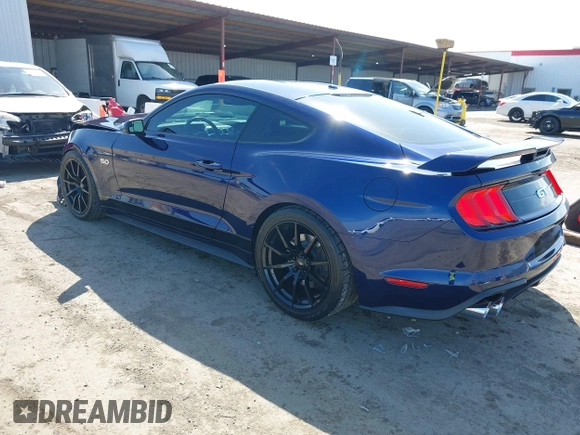 2018 Ford Mustang GT with VIN 1FA6P8CFXJ5166072, listed as a IAAI auction lot 42035790 with 46,806 mi miles and . Bid and sale history available at DreamBid. Image 3.