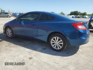 2012 Honda Civic Cpe EX-L with VIN 2HGFG3B00CH515554, listed as a Copart auction lot 52115715 with 136,309 mi miles and Salvage Title. Bid and sale history available at carsss.com. Image 2.