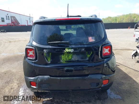 2018 Jeep Renegade Upland with VIN ZACCJBAB8JPH31972, listed as a IAAI auction lot 42085867 with 160,415 mi miles and . Bid and sale history available at DreamBid. Image 16.