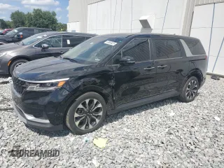 2023 Kia Carnival EX with VIN KNDNC5H39P6231933, listed as a Copart auction lot 53656925 with 141,277 mi miles and Clean Title. Bid and sale history available at carsss.com. Image 1.