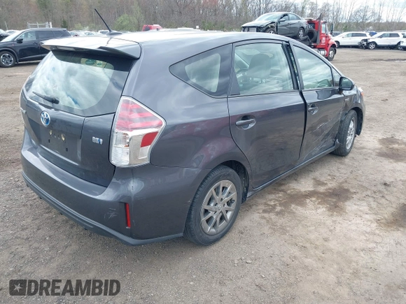 2015 Toyota Prius Two with VIN JTDZN3EU3FJ037486, listed as a IAAI auction lot 42049071 with 18,509 mi miles and . Bid and sale history available at DreamBid. Image 4.