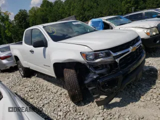 2021 Chevrolet Colorado 2WD Work Truck with VIN 1GCHSBEA5M1123934, listed as a Copart auction lot 68053914 with 75,136 mi miles and Salvage title. Bid and sale history available at DreamBid. Image 4.