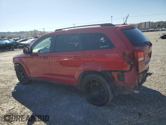 2015 Dodge Journey SXT with VIN 3C4PDCBGXFT734204, listed as a Copart auction lot 48037665 with 131,124 mi miles and Salvage Title. Bid and sale history available at carsss.com. Image 2.