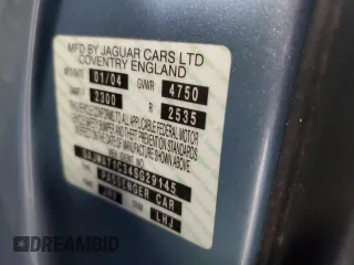 2004 Jaguar XJ with VIN SAJWA71C34SG29145, listed as a Copart auction lot 45932635 with 133,888 mi miles and Salvage Title. Bid and sale history available at carsss.com. Image 14.